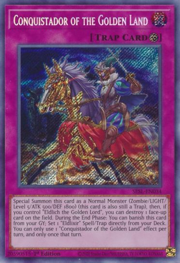 Conquistador of the Golden Land (SESL-EN034) [Secret Slayers]