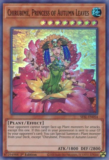 Chirubime, Princess of Autumn Leaves (SESL-EN054) [Secret Slayers]