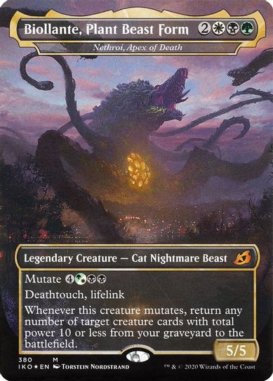 Biollante, Plant Beast Form - Nethroi, Apex of Death (380) [Ikoria: Lair of Behemoths]
