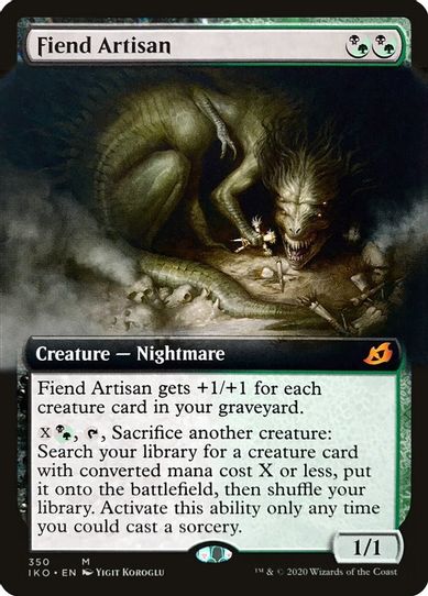 Fiend Artisan (Extended Art) (350) [Ikoria: Lair of Behemoths]