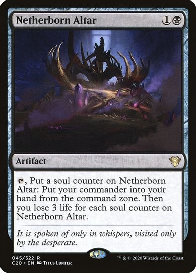Netherborn Altar (45) [Commander 2020]