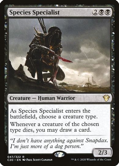 Species Specialist (47) [Commander 2020]