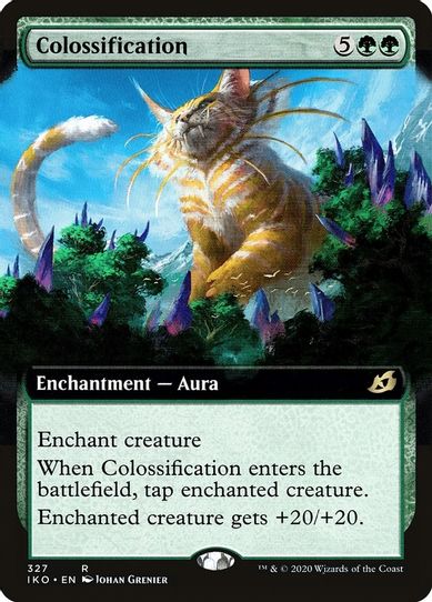 Colossification (Extended Art) (327) [Ikoria: Lair of Behemoths]