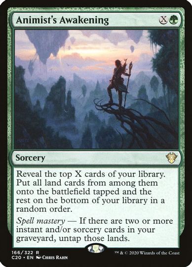 Animist's Awakening (166) [Commander 2020]