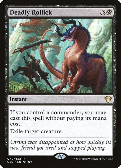 Deadly Rollick (42) [Commander 2020]