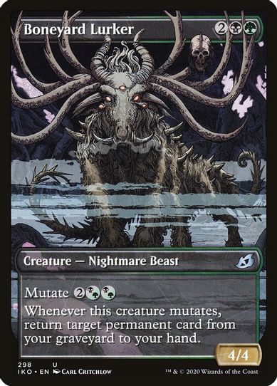 Boneyard Lurker (Showcase) (298) [Ikoria: Lair of Behemoths]