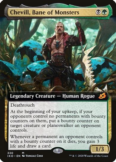 Chevill, Bane of Monsters (Extended Art) (330) [Ikoria: Lair of Behemoths]