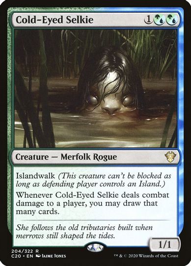 Cold-Eyed Selkie (204) [Commander 2020]