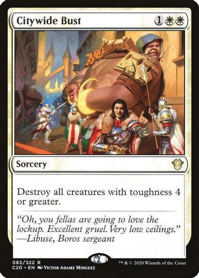Citywide Bust (82) [Commander 2020]