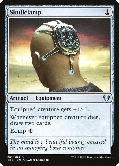 Skullclamp (251) [Commander 2020]