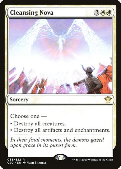 Cleansing Nova (83) [Commander 2020]