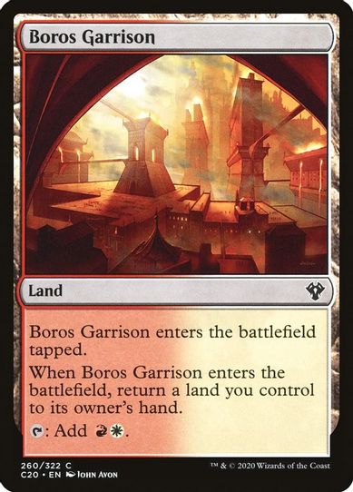 Boros Garrison (260) [Commander 2020]