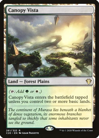 Canopy Vista (261) [Commander 2020]