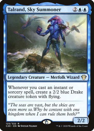 Talrand, Sky Summoner (125) [Commander 2020]