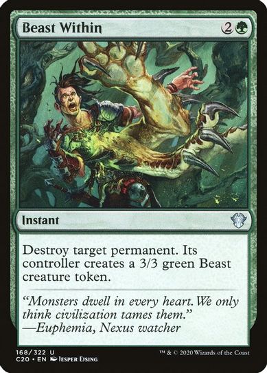Beast Within (168) [Commander 2020]