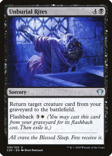 Unburial Rites (139) [Commander 2020]