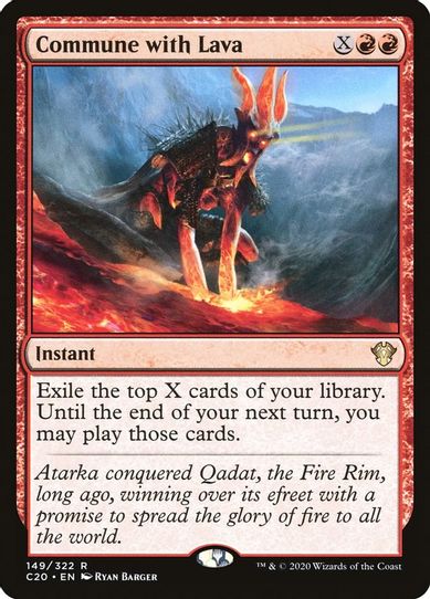 Commune with Lava (149) [Commander 2020]