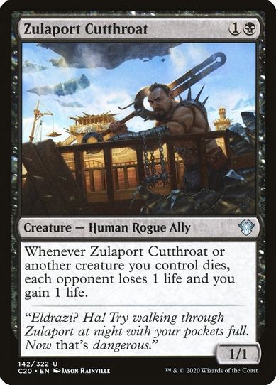 Zulaport Cutthroat (142) [Commander 2020]