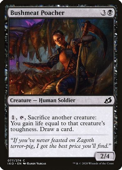 Bushmeat Poacher (77) [Ikoria: Lair of Behemoths]