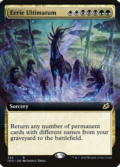 Eerie Ultimatum (Extended Art) (332) [Ikoria: Lair of Behemoths]