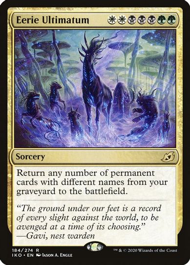 Eerie Ultimatum (184) [Ikoria: Lair of Behemoths]