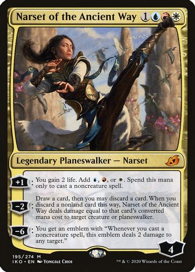 Narset of the Ancient Way (195) [Ikoria: Lair of Behemoths]