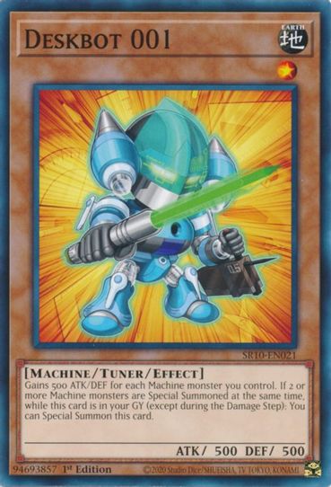 Deskbot (SR10-EN021) [Structure Deck: Mechanized Madness]