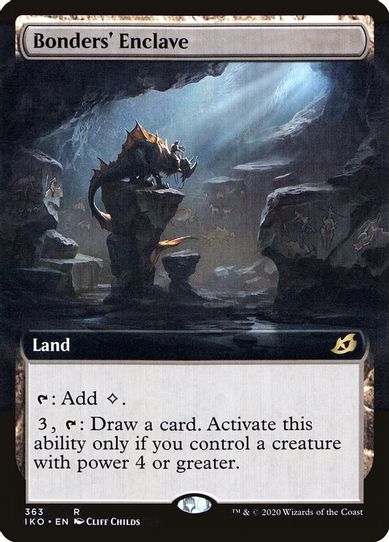 Bonders' Enclave (Extended Art) (363) [Ikoria: Lair of Behemoths]