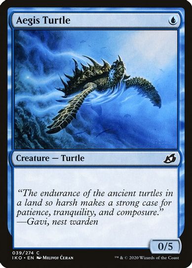 Aegis Turtle (39) [Ikoria: Lair of Behemoths]