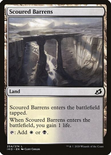 Scoured Barrens (254) [Ikoria: Lair of Behemoths]