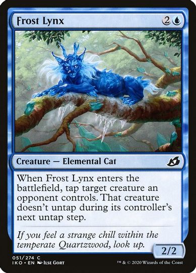 Frost Lynx (51) [Ikoria: Lair of Behemoths]