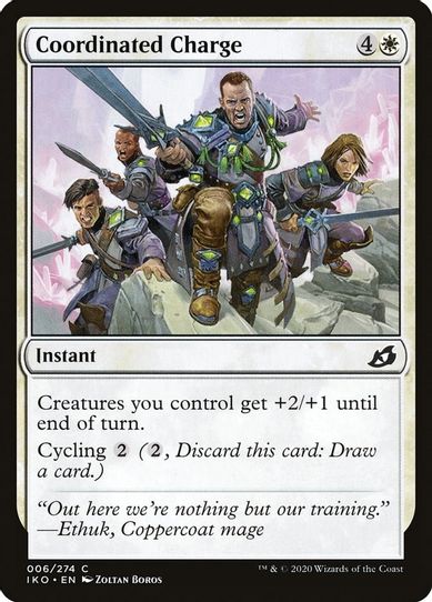 Coordinated Charge (6) [Ikoria: Lair of Behemoths]