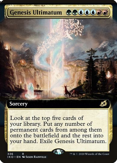 Genesis Ultimatum (Extended Art) (336) [Ikoria: Lair of Behemoths]