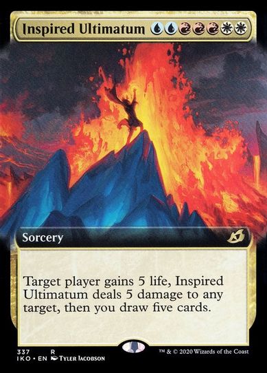 Inspired Ultimatum (Extended Art) (337) [Ikoria: Lair of Behemoths]