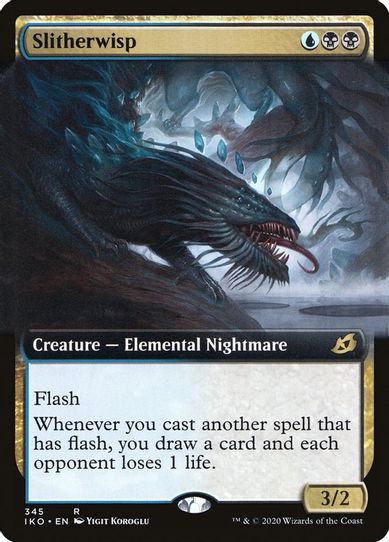 Slitherwisp (Extended Art) (345) [Ikoria: Lair of Behemoths]