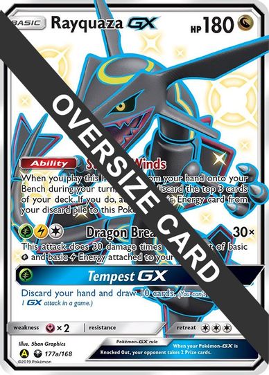 Rayquaza GX 177a (Celestial Storm Promo) (SM177a) [First Partner Pack Jumbo Cards]
