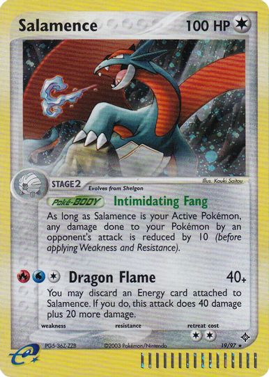 Salamence 19/97 (E League Promo 2004) [Nintendo Promos]