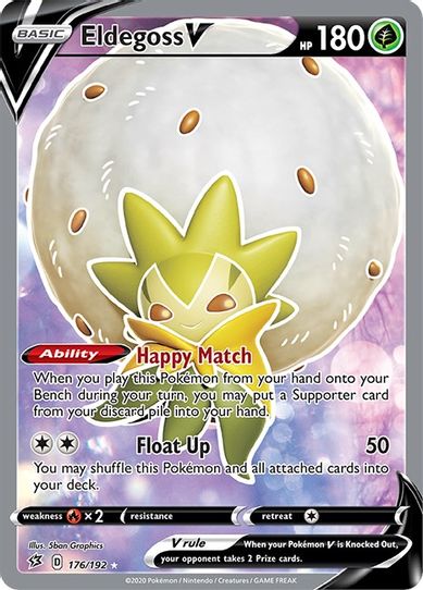 Eldegoss V (Full Art) (176/192) [Sword & Shield: Rebel Clash]