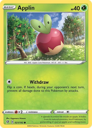 Applin (21) (021/192) [Sword & Shield: Rebel Clash]