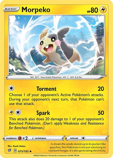 Morpeko (073/192) [Sword & Shield: Rebel Clash]