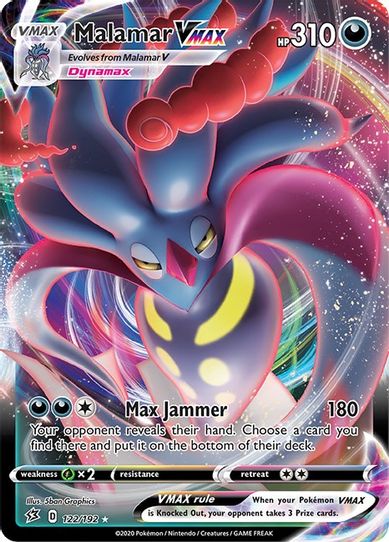 Malamar VMAX (122/192) [Sword & Shield: Rebel Clash]