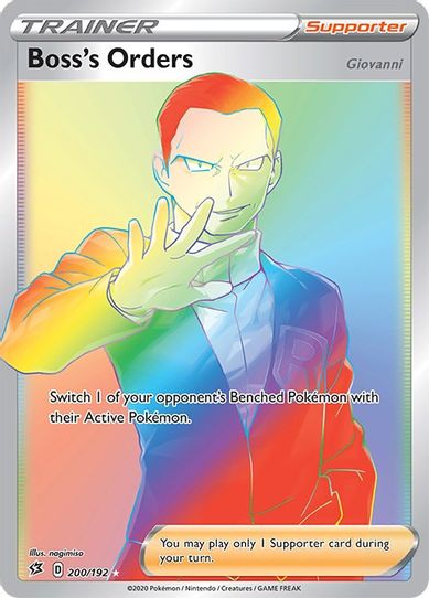 Boss's Orders (Secret) (200/192) [Sword & Shield: Rebel Clash]