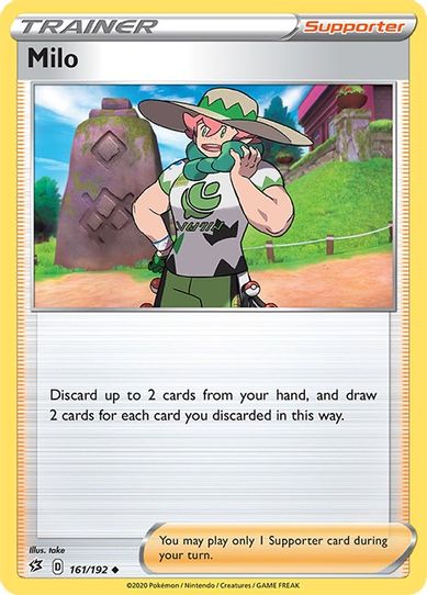 Milo (161/192) [Sword & Shield: Rebel Clash]