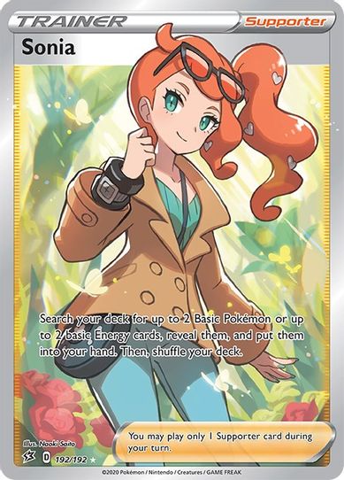Sonia (Full Art) (192/192) [Sword & Shield: Rebel Clash]