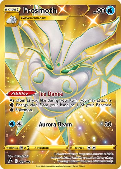 Frosmoth (Secret) (204/192) [Sword & Shield: Rebel Clash]