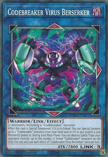 Codebreaker Virus Berserker (ETCO-EN051) [Eternity Code]