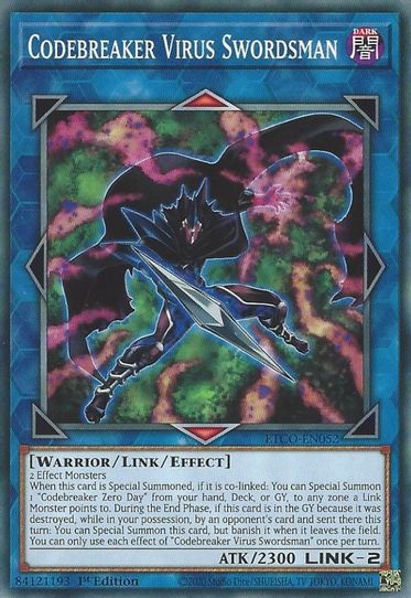 Codebreaker Virus Swordsman (ETCO-EN052) [Eternity Code]