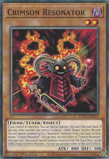 Crimson Resonator (ETCO-EN017) [Eternity Code]