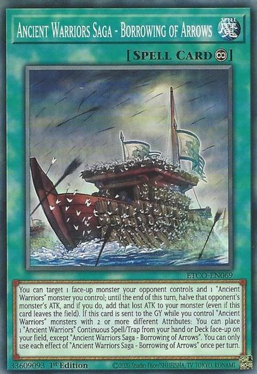 Ancient Warriors Saga - Borrowing of Arrows (ETCO-EN069) [Eternity Code]