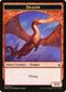 Dragon // Spirit Double-sided Token (Challenger ) [Unique and Miscellaneous Promos]
